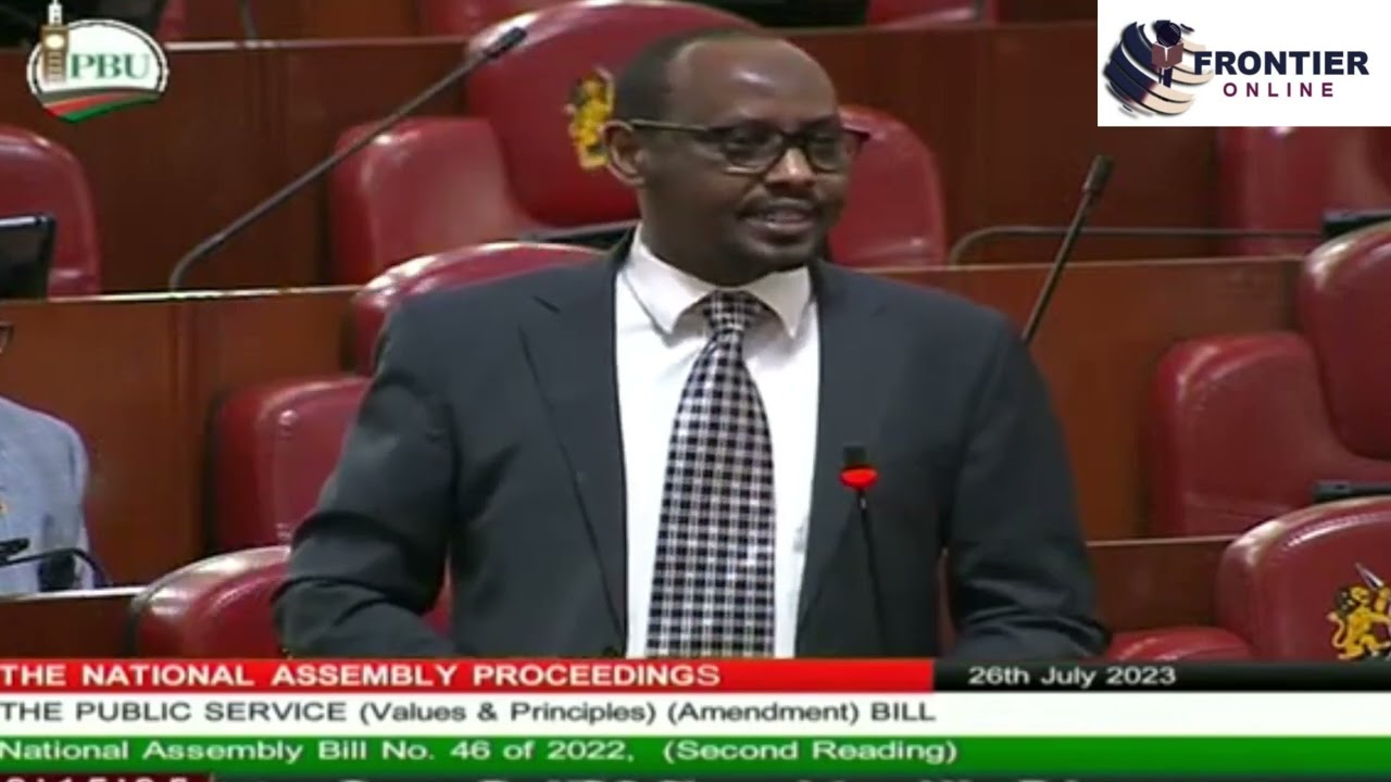 “Somali community is not a tribe, it’s a nation” Wajir North MP Ibrahim Abdi Saney.