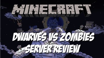 Minecraft: Dwarves Vs Zombies Server Review - RawTech Server