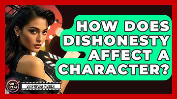How Does Dishonesty Affect A Character? - Soap Opera Insider