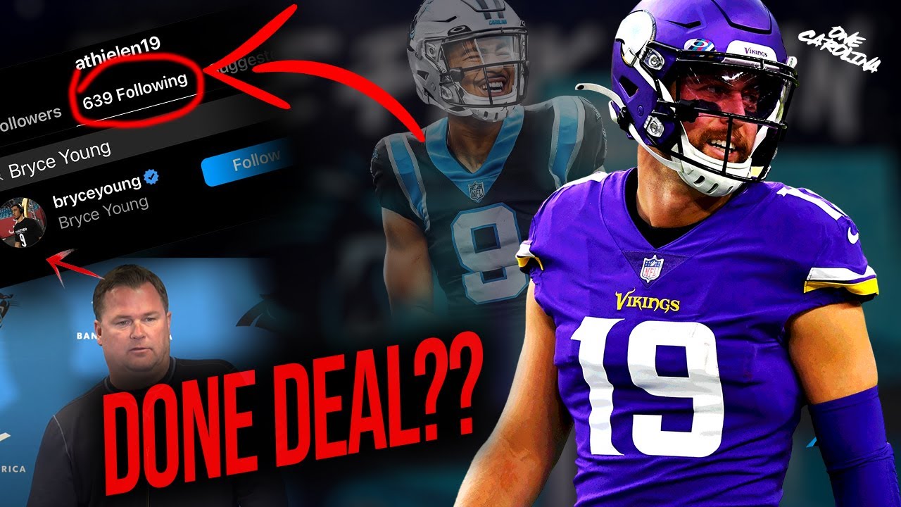 Did Adam Thielen Drop A Hint Of Who The Panthers Will Draft 