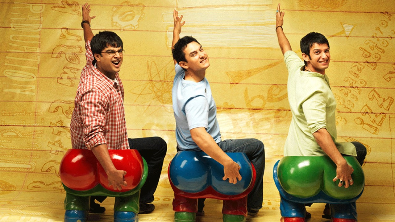 被片名耽误的9.2分印度神作！追求卓越，成功自然就会找上你，206万人打出9.2高分，25分钟看完2009年阿米尔·汗喜剧电影《三傻大闹宝莱坞》