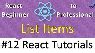React Tutorials Series - Creating List Items #12