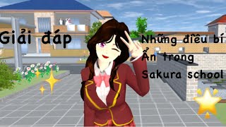 Giải đáp những điều bí ẩn trong Sakura school simulator 🌸 screenshot 1
