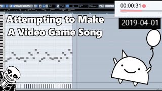 Attempting to Make a 5 Minute Video Game Song in 1 Minute || Shady Cicada