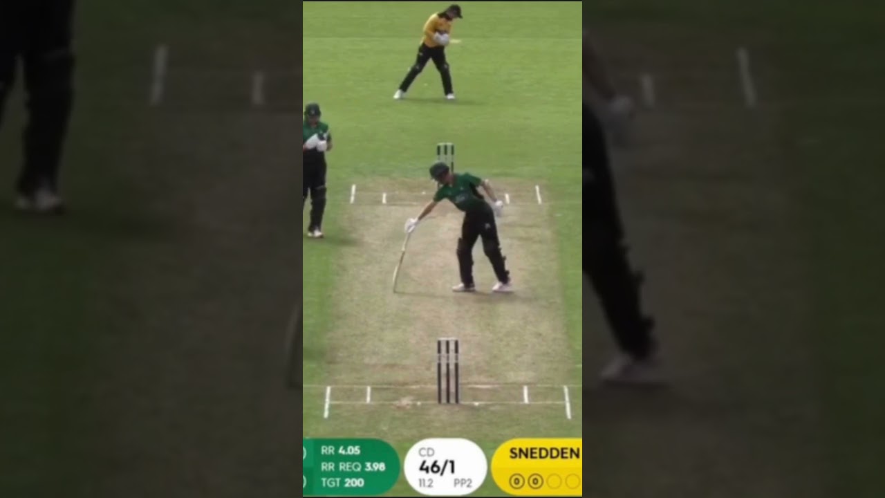 Dean Foxcroft 51 runs for Central Districts vs Wellington 