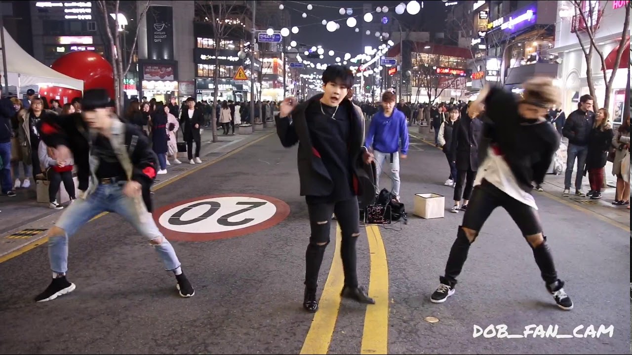 180324 디오비 DOB 신촌공연 / 방탄소년단 (BTS) - DNA