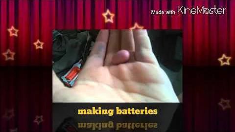 making batteries