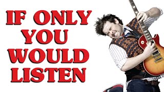 If Only You Would Listen backing track karaoke instrumental School of Rock