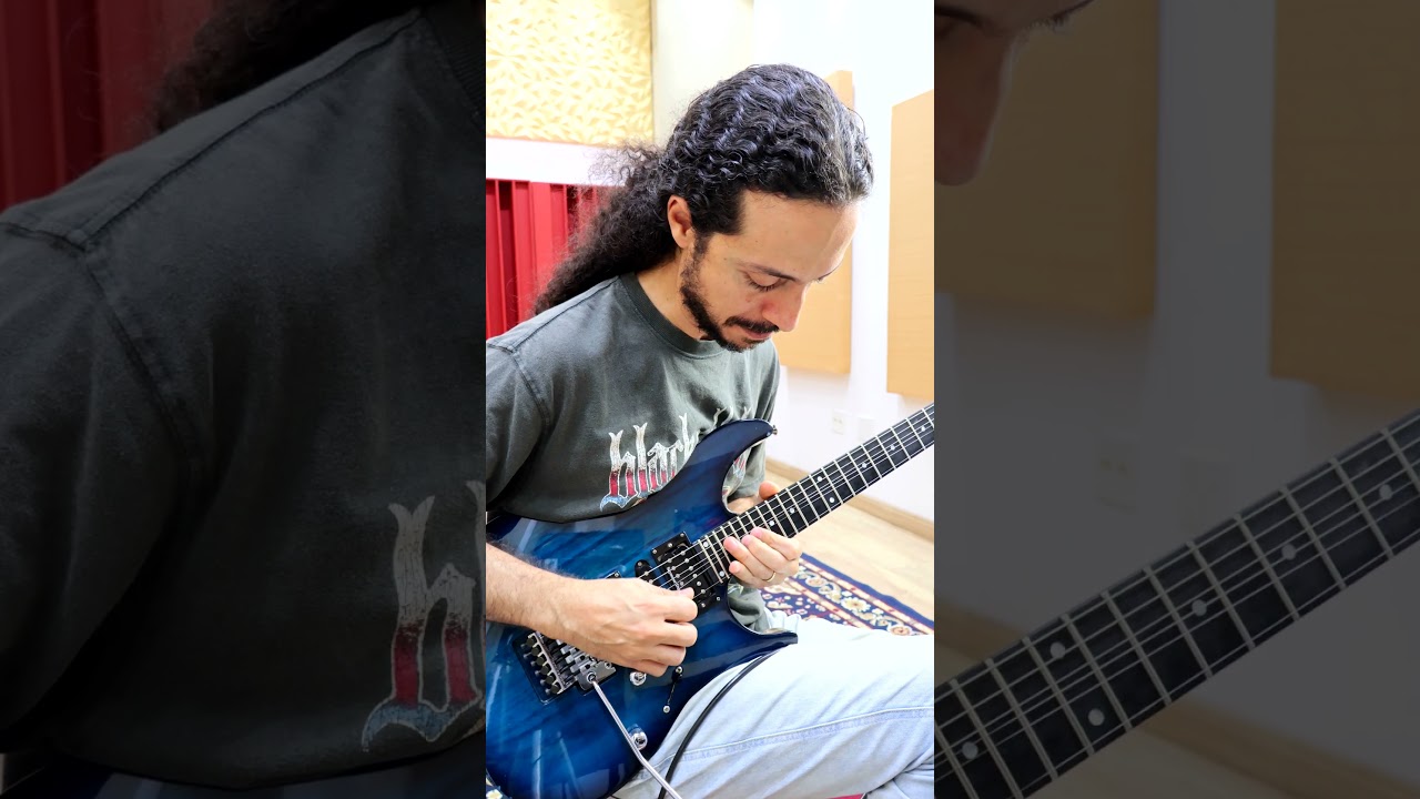 🎸  “Bend the Clock” from Dream Theater’s 2025 album Parasomnia. solo cover Daniel Rezende