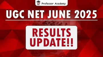 UGC NET JUNE 2025 | Results update!!