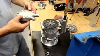 Sanden Automotive AC Compressor Backhead Conversion