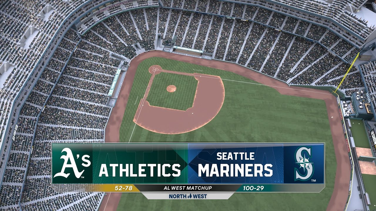 Oakland Athletics (52-78) @ Seattle Mariners (100-29