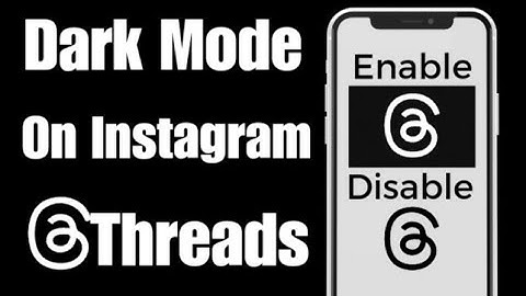 How to Get Dark Mode On Instagram Threads|Enable & Disable Dark Mode on Threads App|Android iOS 2023