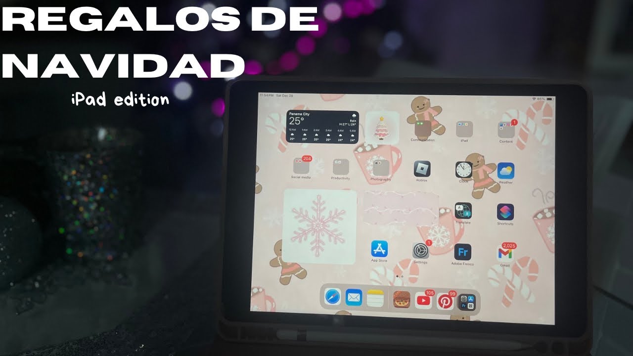 Abriendo mi regalo de navidad | Ipad edition | Ghostwdym - YouTube