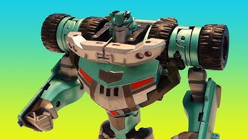 TRANSFORMERS ANIMATED KUP CUSTOM DELUXE CLASS TOY REVIEW YOUTUBE VIDEO