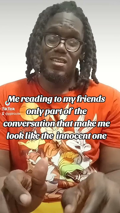 I said Carl, What are you doing?