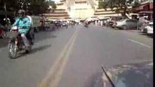 Phnom Penh, chaotic traffic  Cambodia2008