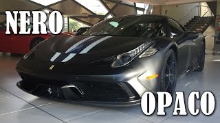 TA #95 - 23-08-15 - Ferrari 458 Speciale NERO OPACO
