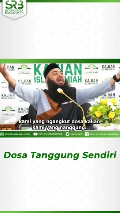 dosa tanggung sendiri #expemudatersesat #hijrah