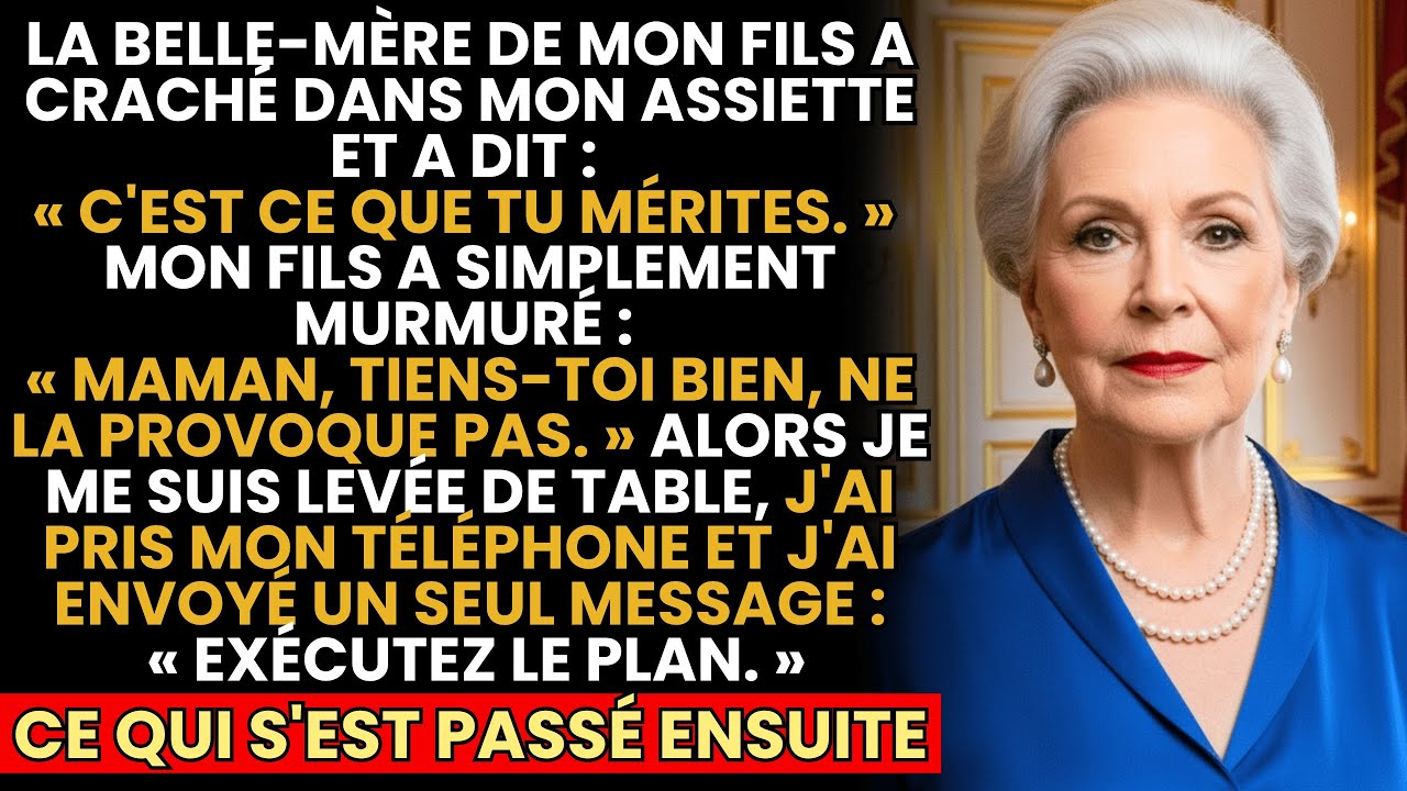 La Belle-Mère De Mon Fils A Craché Dans Mon Assiette Pendant Le Dîner… Alors Je Me Suis Levée Et…