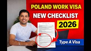 Poland Work Visa New Checklist for Warehouse Jobs || Complete Embassy Guide #polandjobs #workpermit