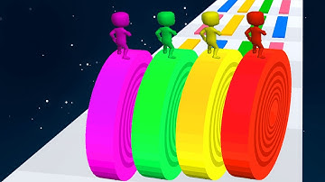 Layers Roll Game ALL LEVELS! Gameplay Mobile Update Android YAKLPC