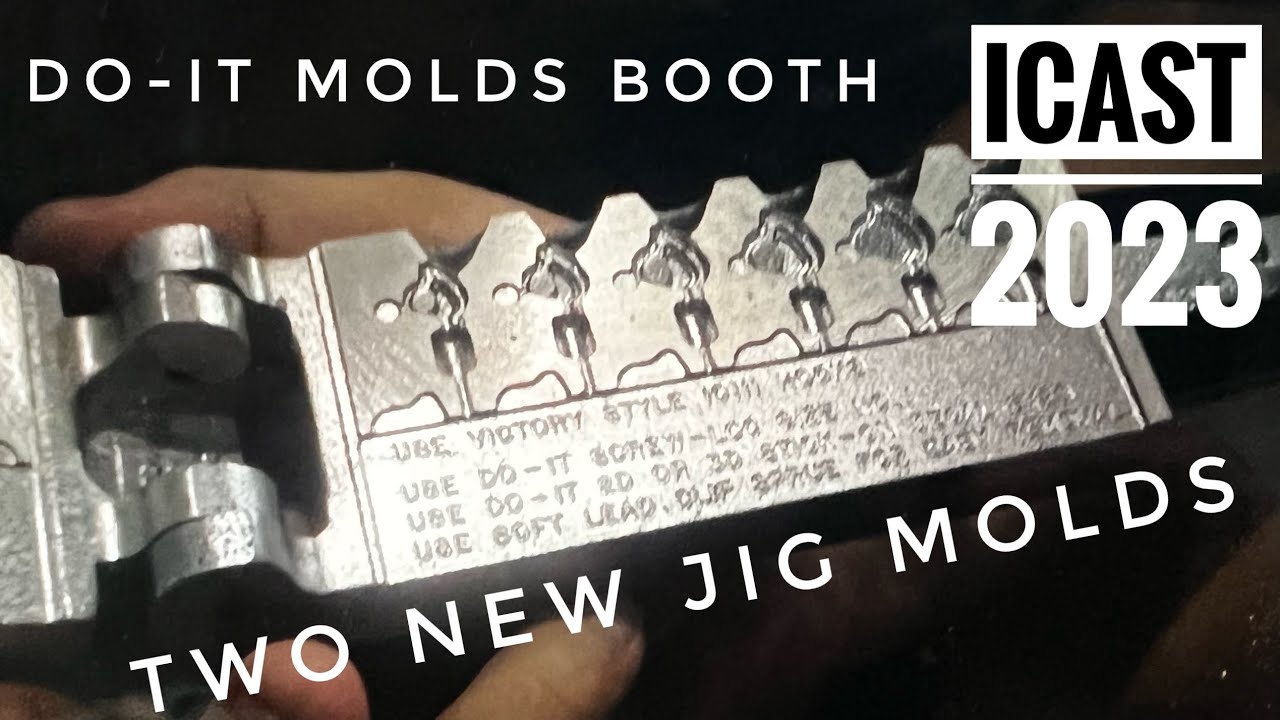 ICAST 2023 Do It Molds Booth Two New Jig Molds 