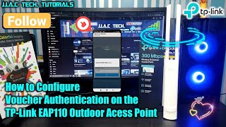 How to Configure Voucher Authentication on the TP-Link EAP110 Outdoor Acess Point screenshot 4
