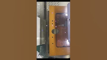 Automatic Glue Dispensing on Mobile Phone Glass Cover#factoryautomation