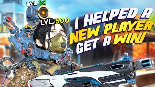 Helping NEW Player Get A Win and Learn The Game! (Apex Legends) screenshot 2