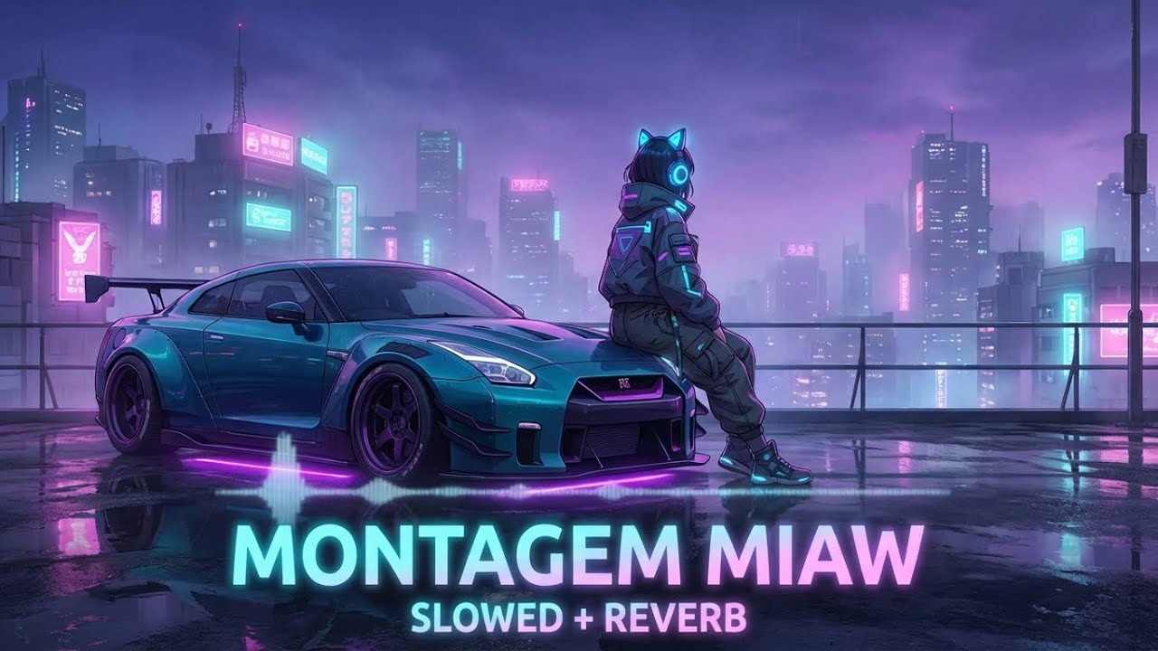 ⁣MONTAGEM MIAW [SLOWED + REVERB] - PHONK VIBES
