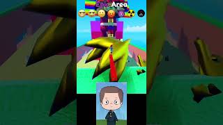 ESCAPING TSUNAMI on Random OBJESTS ROBLOX #roblox #rblx #robloxshorts #viral