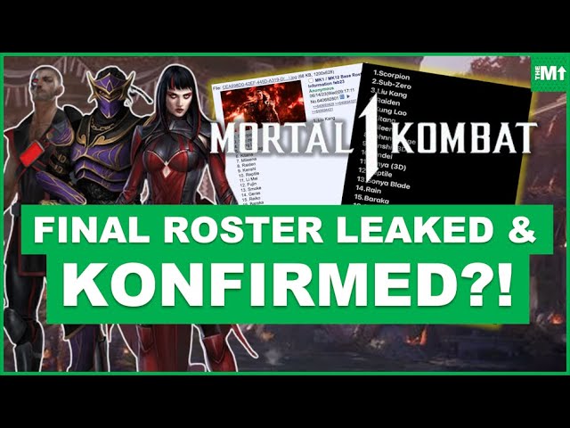 Mortal Kombat 1 Kombat Pack 2 & 3 Characters & Kameos Leaked & Will There  Only Be 3 Kombat Packs 