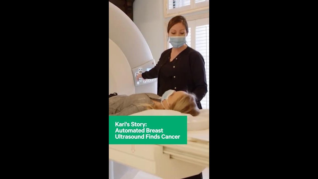 Kari's Story: Automated Breast Ultrasound Finds Cancer - YouTube
