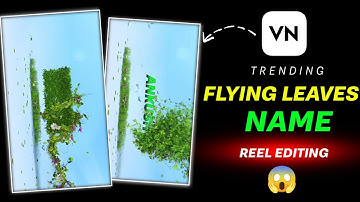 Trending Leaves Name Photo Video Editing viral 100% 😱 Name Art Video Editing