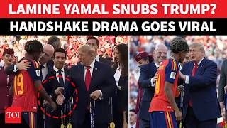 New Video: Lamine Yamal INSULTS Trump? Spanish Soccer Star ‘REFUSES TO SHAKE HANDS’ With POTUS screenshot 2