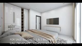 FOR SALE : PADMORE RESIDENCES -: STUDIO'S, 1 & 2 BEDROOM APARTMENTS IN KILIMANI - NAIROBI - KENYA