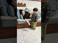 Kid tries to "cheat" in a game! 😂#shorts #toddler #funnykids #familyhumor #cutebaby