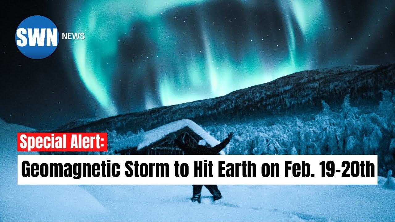 Solar Flare Alert: Geomagnetic Storm to Hit Earth on Feb. 19-20 - YouTube