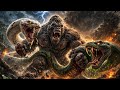 King Kong vs White &amp; Green Titanoboa – Ultimate Jungle Monster War in 4K Ultra HD