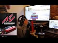 Thrustmaster TMX 3D Printed Handbrake Mod Racing Simulator. Playing Assetto Corsa