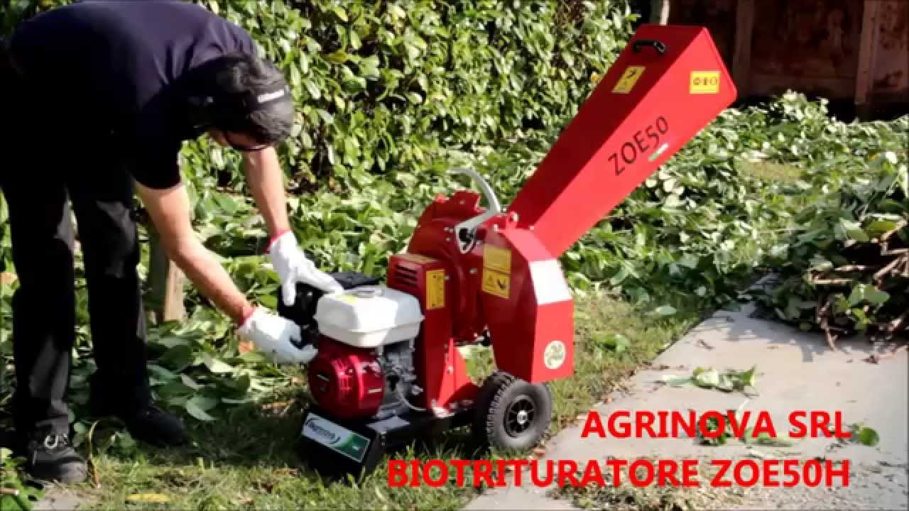 Biotrituratore Zoe 50 a cinghia Agrinova