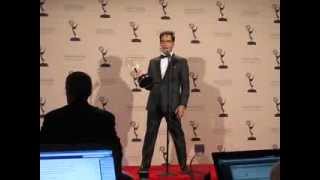 Dan Bucatinsky back stage at the Creative Arts Emmys 2013