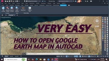 How to Open Google Earth Maps in AutoCAD