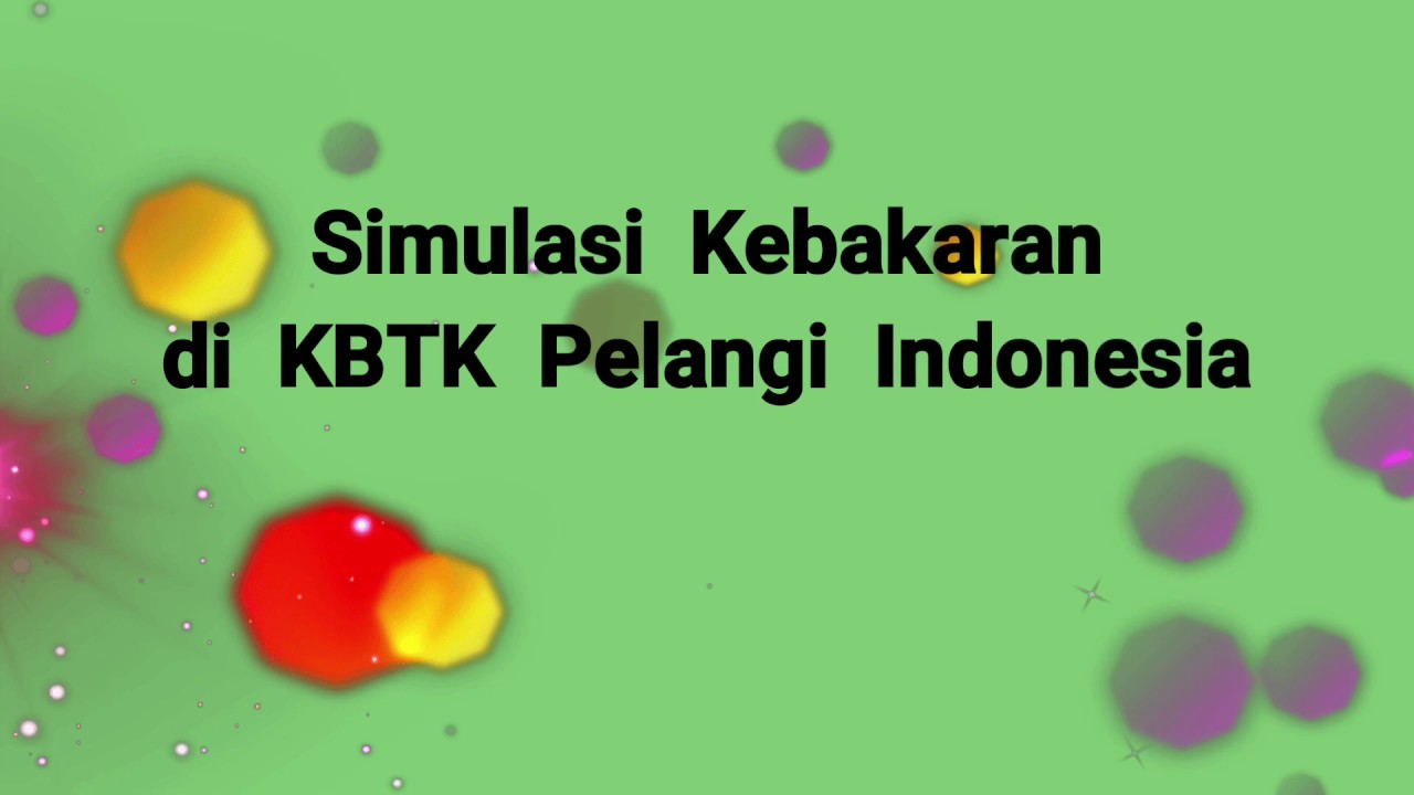 Anak Anak KB TK Pelangi Indonesia Lakukan Simulasi Kebakaran - YouTube