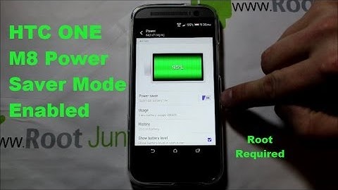 How to Enable Power Saver Mode on the HTC ONE M8 Root Required