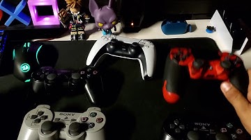 PS5 CONTROLLER vs PS4 vs PS3 vs PS2 vs PS1 (NOISE TEST) RANKING