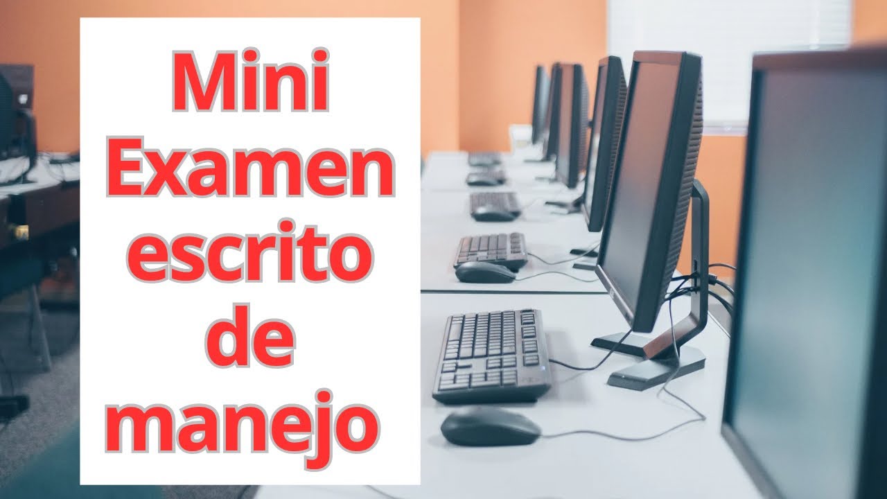 Pequeño examen de manejo escrito en español - examen de conducir Nueva Jersey 