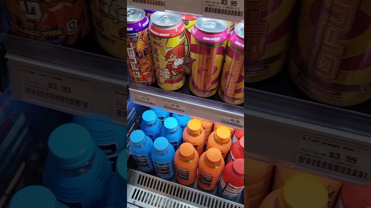 trying the knuckles g fuel flavor