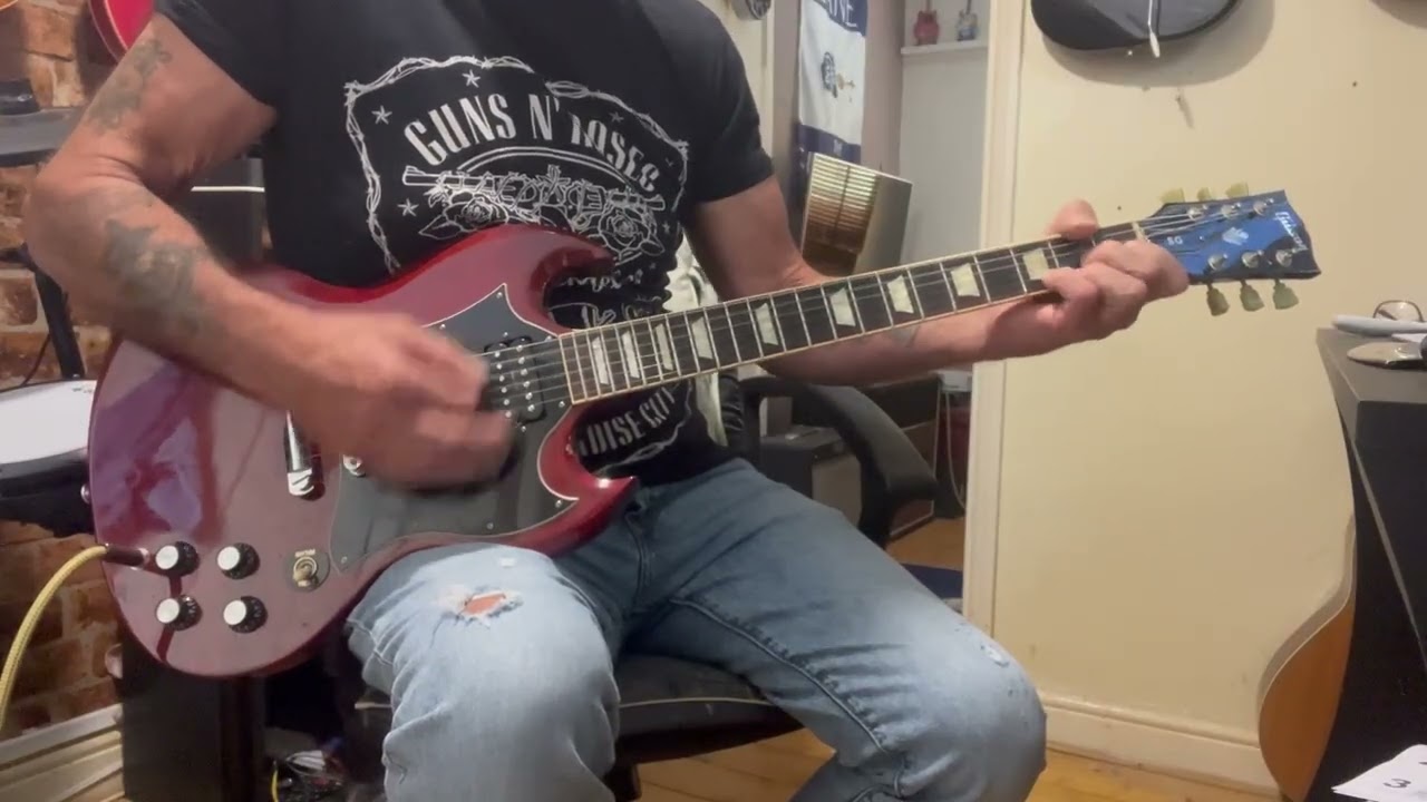 The Damned Smash It Up Part 1 And 2 Guitar Cover